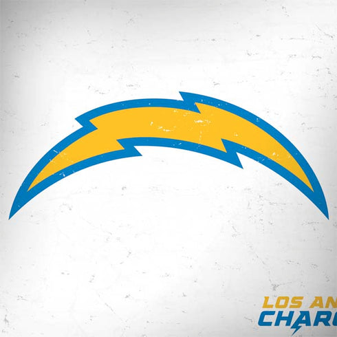 NFL Los Angeles Chargers Distressed PlayStation 4 Gold Wireless Headset Skin