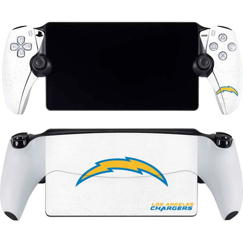 NFL Los Angeles Chargers Distressed PlayStation Portal Remote Player Skin