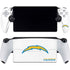 NFL Los Angeles Chargers Distressed PlayStation Portal Remote Player Skin