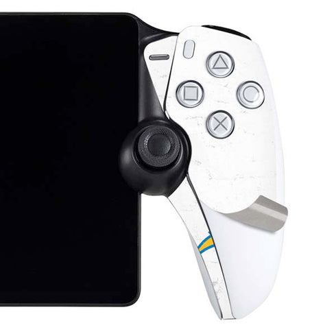 NFL Los Angeles Chargers Distressed PlayStation Portal Remote Player Skin