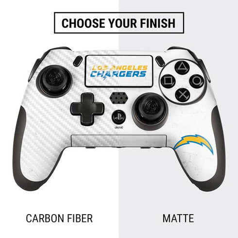 NFL Los Angeles Chargers Distressed PlayStation Scuf Vantage 2 Controller Skin