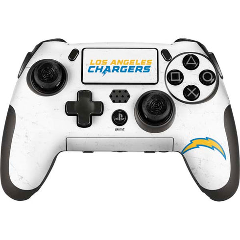 NFL Los Angeles Chargers Distressed PlayStation Scuf Vantage 2 Controller Skin