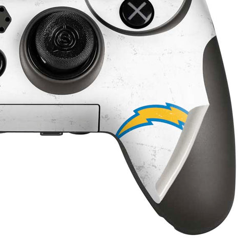 NFL Los Angeles Chargers Distressed PlayStation Scuf Vantage 2 Controller Skin