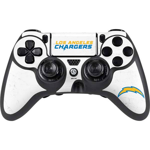 NFL Los Angeles Chargers Distressed PlayStation PS4 Skins