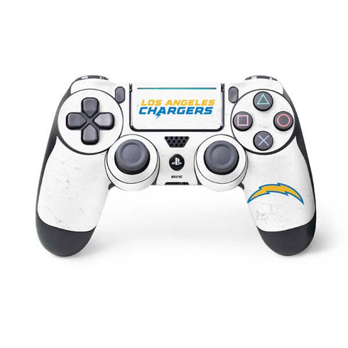 NFL Los Angeles Chargers Distressed PlayStation PS4 Skins