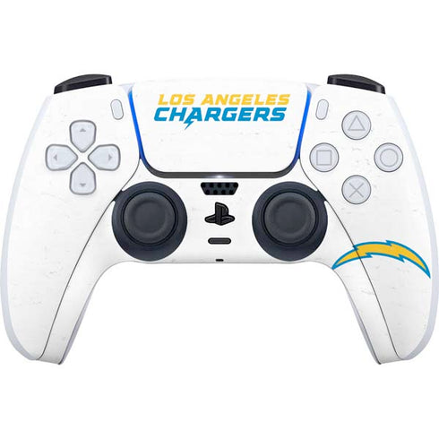 NFL Los Angeles Chargers Distressed PlayStation PS5 Skins