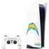 NFL Los Angeles Chargers Distressed PlayStation PS5 Skins