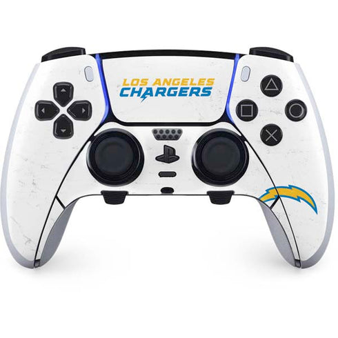 NFL Los Angeles Chargers Distressed PlayStation PS5 Skins