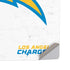 NFL Los Angeles Chargers Distressed PS5 Pro Disk Console Skin