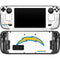 NFL Los Angeles Chargers Distressed Steam Deck Handheld Gaming Computer OLED Skin