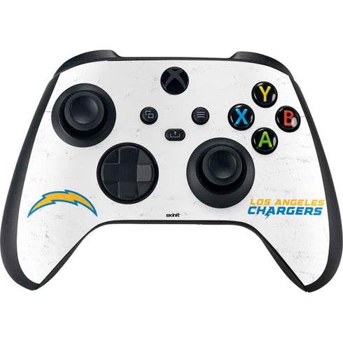 NFL Los Angeles Chargers Distressed Xbox Series X Bundle Skin