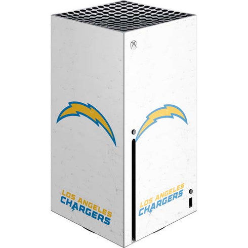 NFL Los Angeles Chargers Distressed Xbox Series X Skins