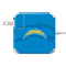 NFL Los Angeles Chargers Double Vision 85W Power Adapter (15 and 17 inch MacBook Pro Charger) Skin