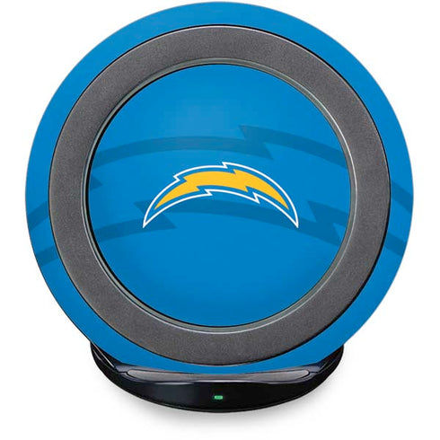 NFL Los Angeles Chargers Double Vision Fast Charge Wireless Charging Stand Skin