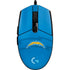 NFL Los Angeles Chargers Double Vision G203 Prodigy RGB Wired Gaming Mouse Skin