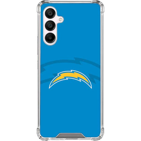 NFL Los Angeles Chargers Double Vision Galaxy A16 5G Clear Case