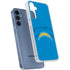 NFL Los Angeles Chargers Double Vision Galaxy A35 5G Clear Case