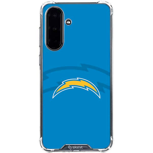 NFL Los Angeles Chargers Double Vision Galaxy A36 5G Clear Case