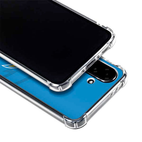 NFL Los Angeles Chargers Double Vision Galaxy A36 5G Clear Case