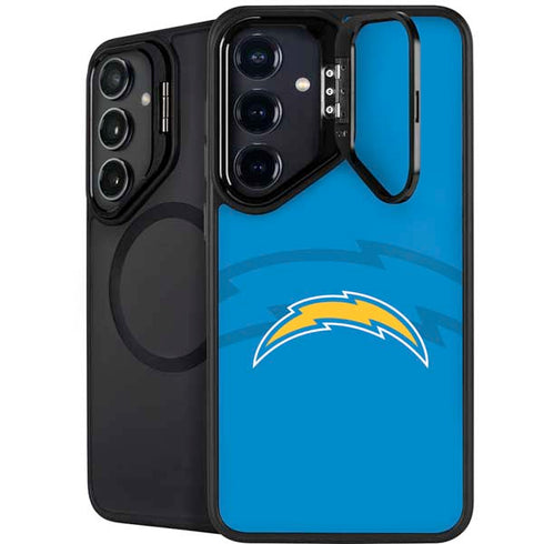 NFL Los Angeles Chargers Double Vision Galaxy S25 Kickstand Case