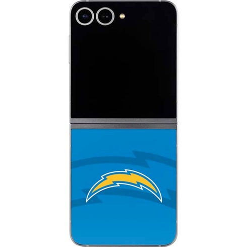 NFL Los Angeles Chargers Double Vision Galaxy Z Flip6 Skin