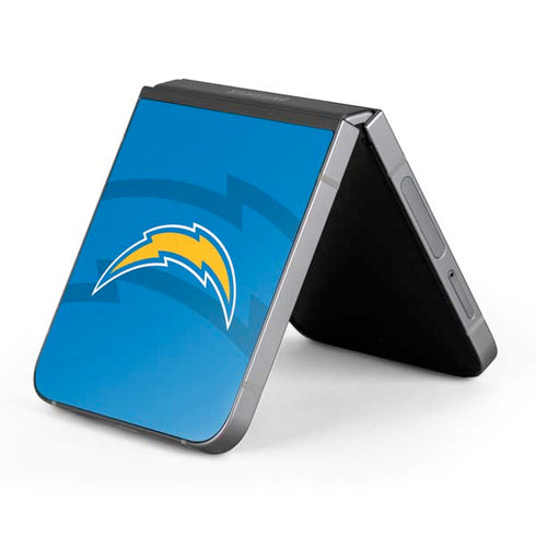 NFL Los Angeles Chargers Double Vision Galaxy Z Flip6 Skin