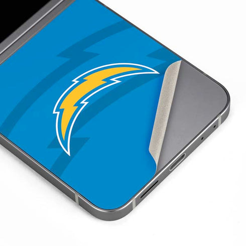 NFL Los Angeles Chargers Double Vision Galaxy Z Flip6 Skin