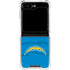 NFL Los Angeles Chargers Double Vision Galaxy Z Flip6 Clear Case