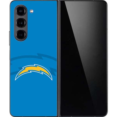 NFL Los Angeles Chargers Double Vision Galaxy Z Fold5 5G Skin