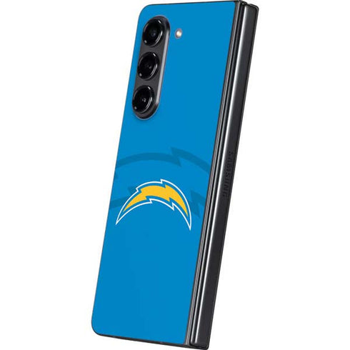 NFL Los Angeles Chargers Double Vision Galaxy Z Fold5 5G Skin