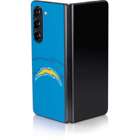 NFL Los Angeles Chargers Double Vision Galaxy Z Fold5 5G Skin