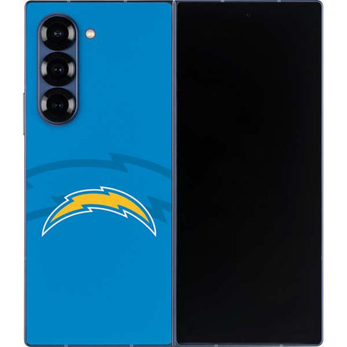 NFL Los Angeles Chargers Double Vision Galaxy Z Fold6 Skin