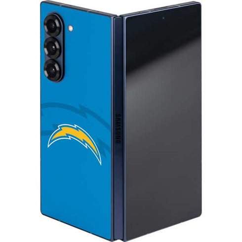 NFL Los Angeles Chargers Double Vision Galaxy Z Fold6 Skin