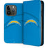NFL Los Angeles Chargers Double Vision iPhone 15 Pro Folio Case