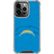 NFL Los Angeles Chargers Double Vision iPhone 16 Pro Clear Case