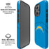 NFL Los Angeles Chargers Double Vision iPhone 16 Pro Magsafe Impact Case