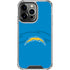 NFL Los Angeles Chargers Double Vision iPhone 16 Pro Max Clear Case
