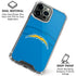 NFL Los Angeles Chargers Double Vision iPhone 16 Pro Max Clear Case
