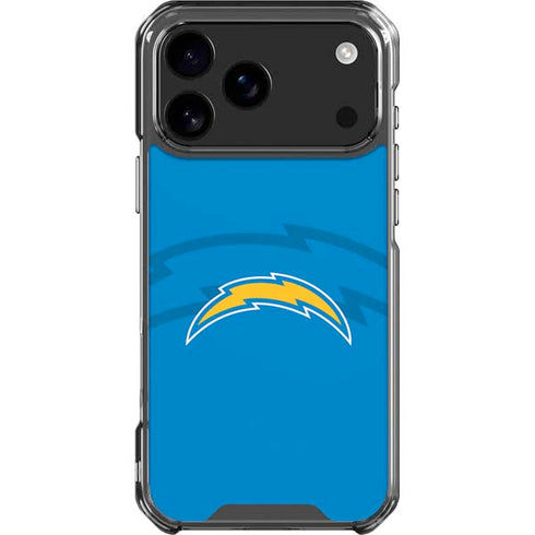 NFL Los Angeles Chargers Double Vision iPhone 18 Pro Max Clear Case