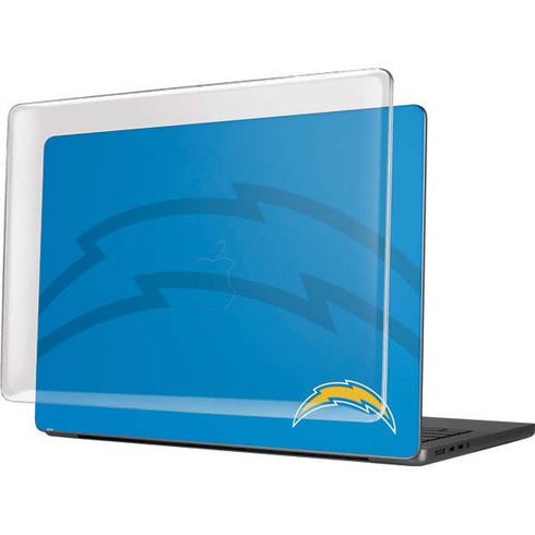 NFL Los Angeles Chargers Double Vision MacBook Pro 14in (2021-24) Case plus Skin
