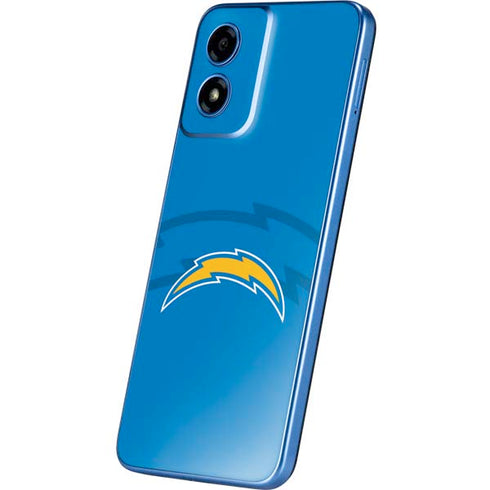 NFL Los Angeles Chargers Double Vision Moto G Play 4G (2024) Skin