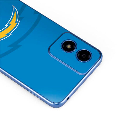 NFL Los Angeles Chargers Double Vision Moto G Play 4G (2024) Skin