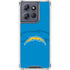 NFL Los Angeles Chargers Double Vision Moto G Play 5G (2025) Clear Case