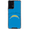 NFL Los Angeles Chargers Double Vision Moto G Power 5G (2024) Clear Case