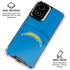 NFL Los Angeles Chargers Double Vision Moto G Power 5G (2024) Clear Case