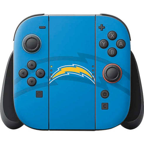 NFL Los Angeles Chargers Double Vision Nintendo Skins
