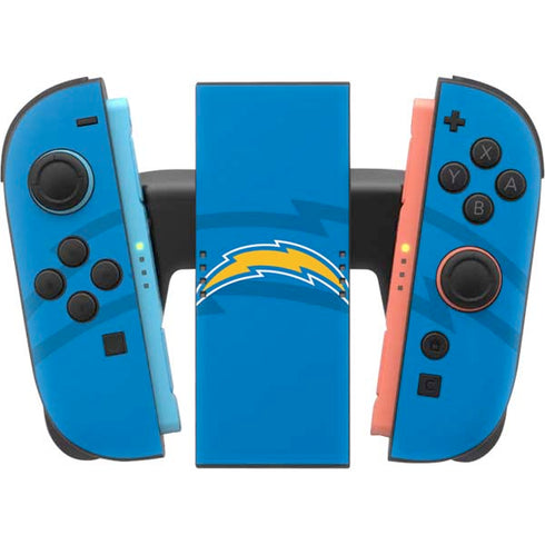 NFL Los Angeles Chargers Double Vision Nintendo Switch 2 (2025) Joy-Con Controller Skin