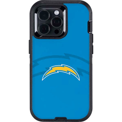 NFL Los Angeles Chargers Double Vision Otterbox Defender iPhone Skin