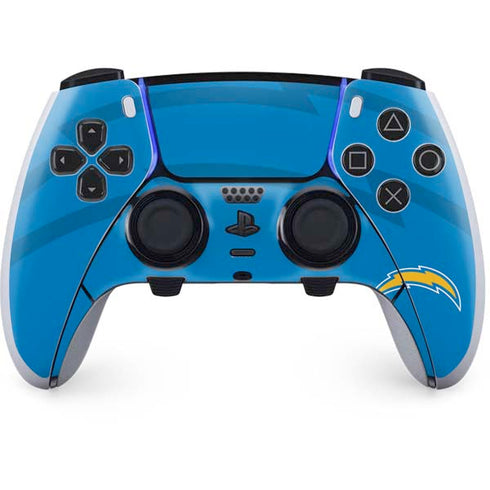 NFL Los Angeles Chargers Double Vision PS5 DualSense Edge Pro Controller Skin