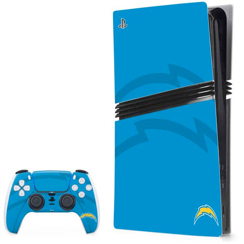NFL Los Angeles Chargers Double Vision PlayStation PS5 Skins